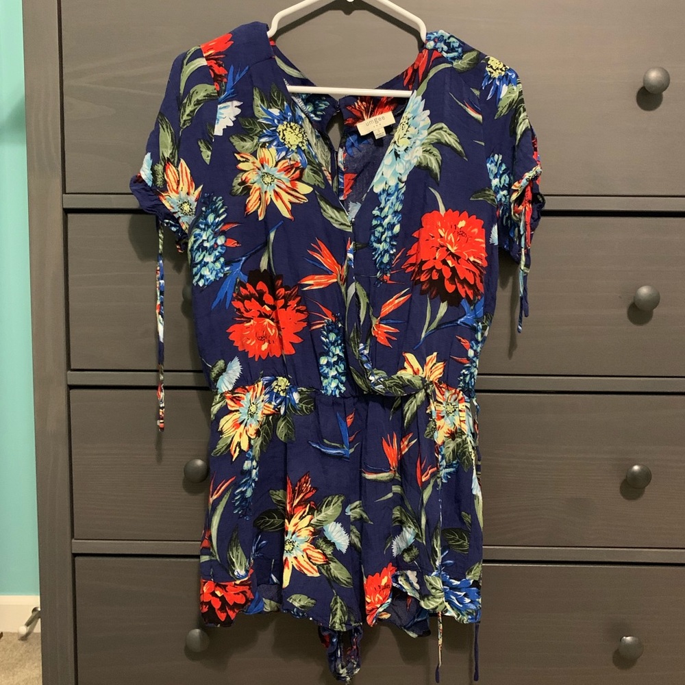 Floral Umgee Romper